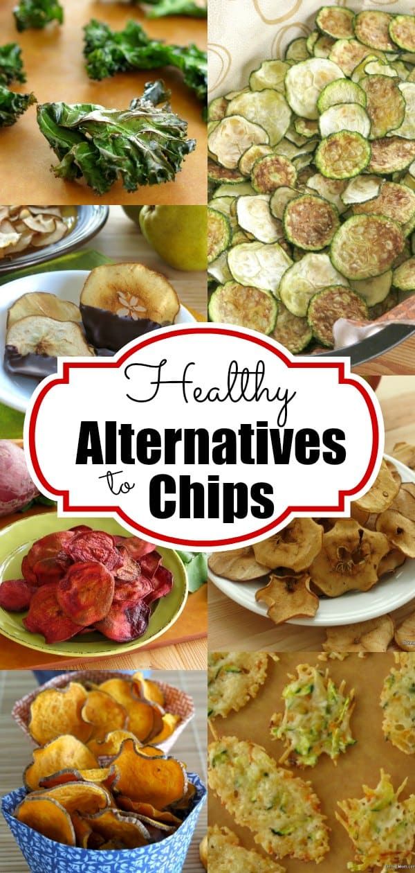 healthy alternatives to chips and other appetizers that are ready in the oven