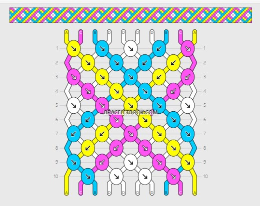 an image of the same pattern as shown in this video game, which shows how to make