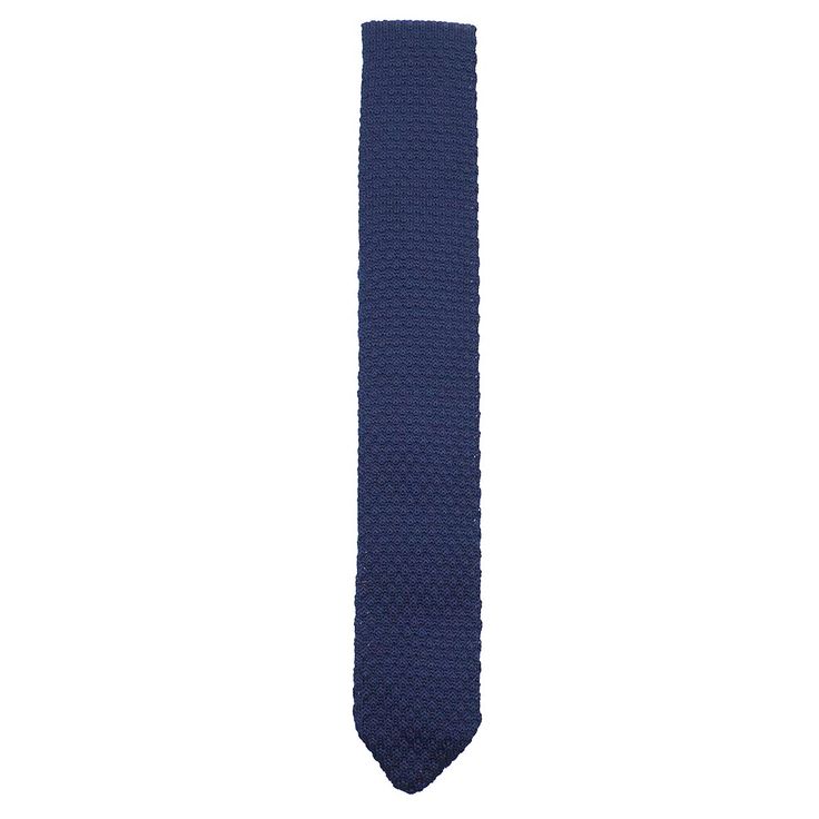 Handmade with 100% imported cotton and polyester fabric. Perfect for work, weddings or a night out on the town. This Knitted Point Navy Tie will make you feel like the gentleman you aspire to be or accentuate the gentleman you already are. You’ll look good, feel good and do good things in this tie. Makes the perfect gift for a fellow gentleman or for that man in your life by making them look good and feel good. We guarantee your satisfaction with our free refund policy.* Goes Good With: Beige, G Blue Tailored Ties For Business, Classic Blue Standard Tie, Elegant Blue Cotton Ties, Luxury Blue Neckwear With Ties, Luxury Navy Standard Tie, Navy Tie, Knit Tie, How To Start Conversations, Dapper Day