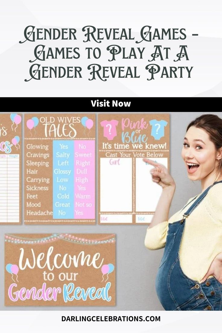 Visit Website Party Gender Reveal Ideas, Gender Reveal Ideas Party, Best Gender Reveal, Confetti Balloon Gender Reveal, Gender Reveal Nails, Gender Reveal Box, Reveal Party Games, Games To Make, Gender Reveal Party Games