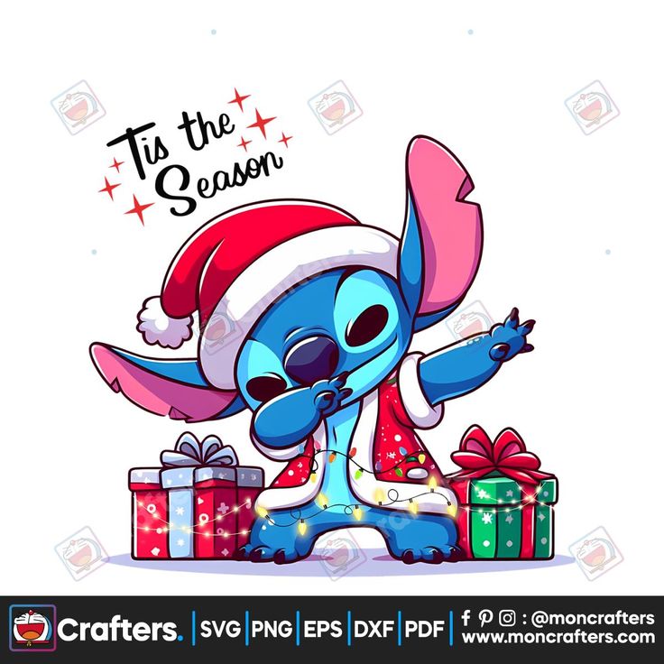 an image of a cartoon character with presents