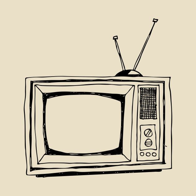 an old fashioned television with two antennas on the top and one antenna on the bottom