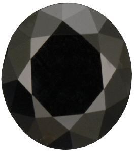 a black and white diamond on a white background