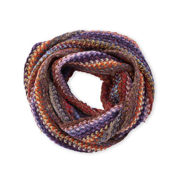 Alora Infinity Scarf Scarves Pistil Designs Red Fall Knit Infinity Scarf, Yarn Infinity Scarf For Fall, Yarn Infinity Loop Scarf For Fall, Fall Yarn Infinity Scarf In Loop Shape, Cozy Winter Loop Scarves, Cozy Loop Scarves One Size, One Size Yarn Infinity Scarf, Multicolor One Size Infinity Scarf For Fall, Multicolor One-size Infinity Scarf For Fall