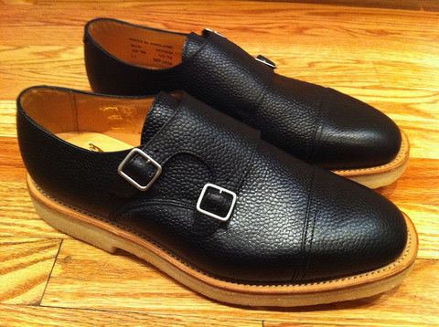 Black Pebble Grain Double Monk Strap by Mark McNairy New Amsterdam Double Monk Strap Shoes, Double Monk Strap, New Amsterdam, Monk Strap Shoes, Black Pebbles, Monk Strap, Amsterdam, Design Art, Dress Shoes Men