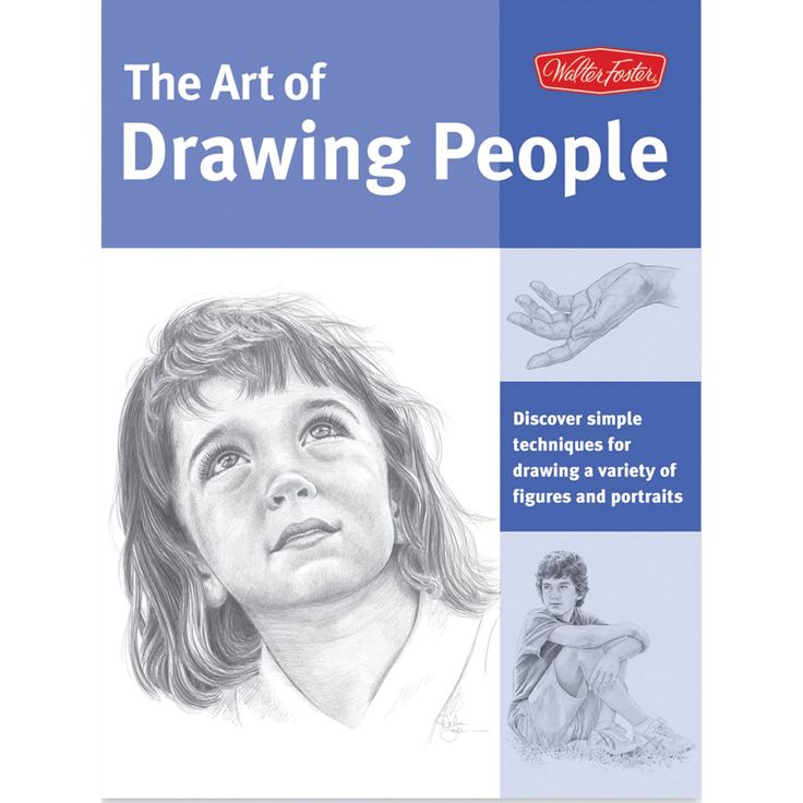 the art of drawing people, with instructions for drawing and portraiting children's faces