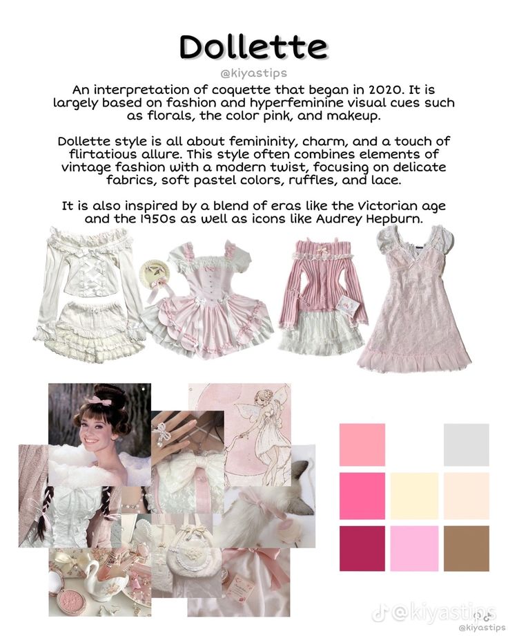 Types Of Coquette, Names Of Aesthetics Styles, Coquette Fits, Coquette Outfits, Dollette Coquette, Aesthetic Types, Types Of Aesthetics, Aesthetic Names, Fashion Aesthetics