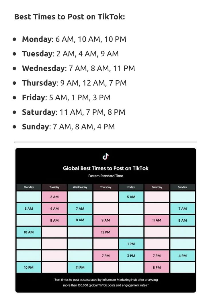 the timesheet for tiktok is shown in black and white with pink