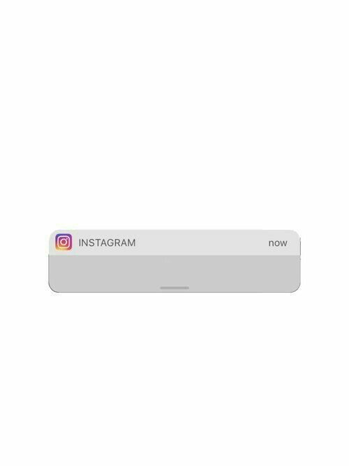 the instagram button on an iphone is shown in this screenshote image, which appears to be white