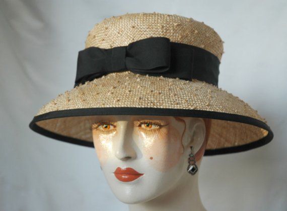 One of my favorite shapes! Fitted Sinamay Straw Hat With Curved Brim, Elegant Boater Hat With Curved Brim In Toquilla Straw, Elegant Natural Panama Hat, Elegant Brimmed Boater Hat In Toquilla Straw, Elegant Sun Hat With Curved Brim And Woven Detail, Elegant Woven Sun Hat With Curved Brim, Formal Toquilla Straw Sun Hat For Kentucky Derby, Elegant Woven Sun Hat In Toquilla Straw, Elegant Sun Hat With Curved Brim