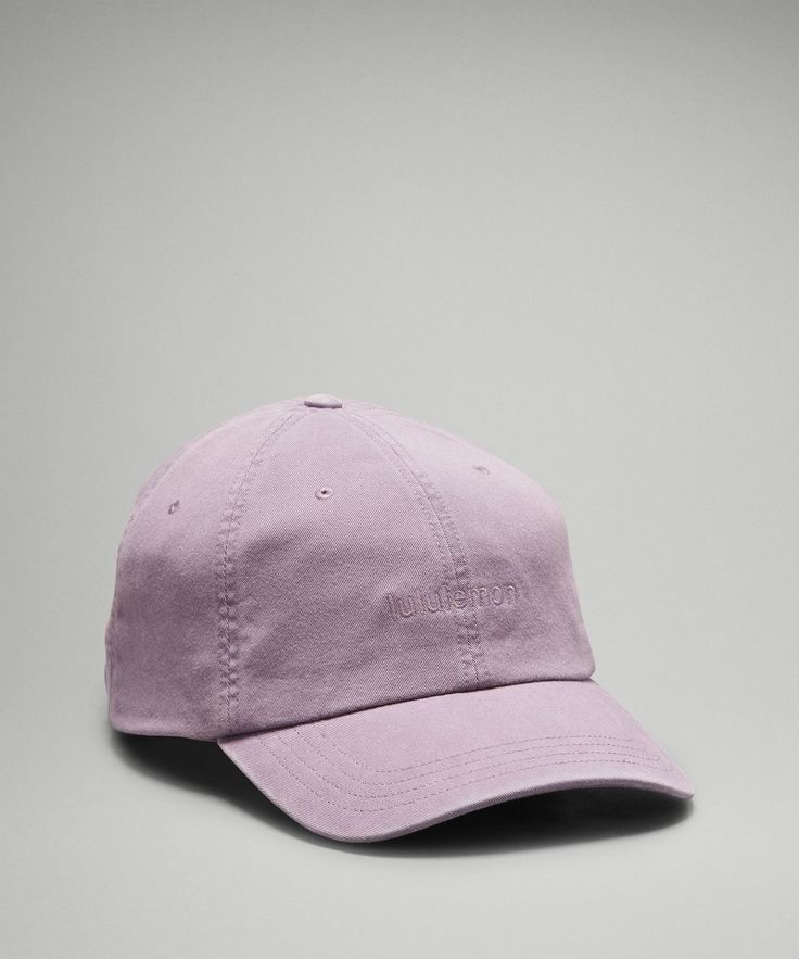 Anywhere, Anytime. This Soft, Lightweight Cap Is A Year-Round Favourite For Days On The Go. Designed For Casual. Adjustable Back Closure Tucks Into A Secret Garage And Helps You Customize Your Fit. | Unisex Classic Ball Cap Wash Ball Cap, Caps Hats, The Go, Accessories Hats, Lavender, Garage, Women Accessories, Hats