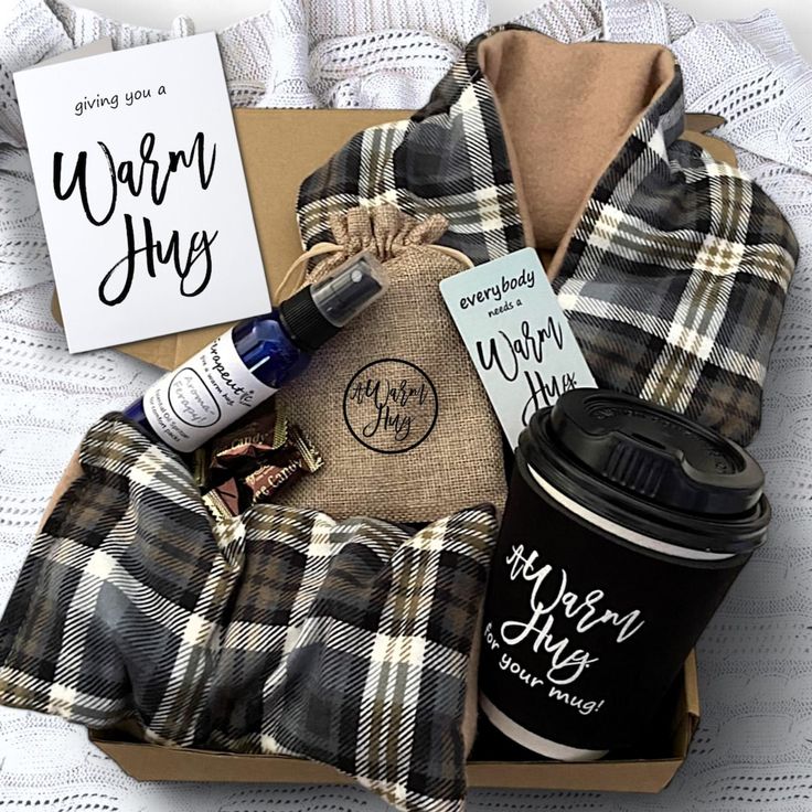 #huginabox #getwellsoon #giveawarmhug #warmhugs #recoverygift #carepackageideas #giftforhim #giftboxideas #heatingandcooling #heatingpad #comfortgift #hotcoldpack #anytimegifts Bereavement Gift Basket, Family Gift Baskets, Coffee Gifts Box, Hug Gifts, Microwave Heating Pad, Rice Box, Raffle Baskets, Coffee Cup Sleeves, Essential Oil Spray