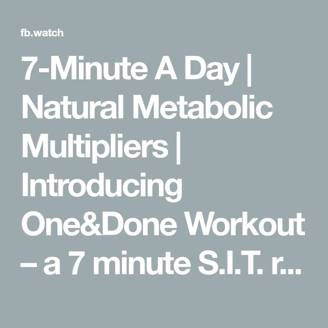 7 Minute S.i.t. Routine, S.i.t. Routine, Sit Workout, Metabolic Workouts, 7 Minute Workout, Cholesterol Medications, Physical Exercise, 7 Minutes, High Cholesterol