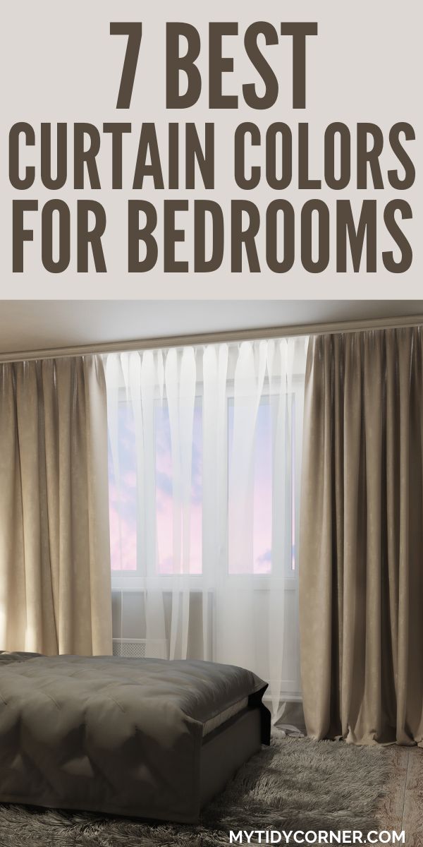 the 7 best curtain colors for bedroom curtains