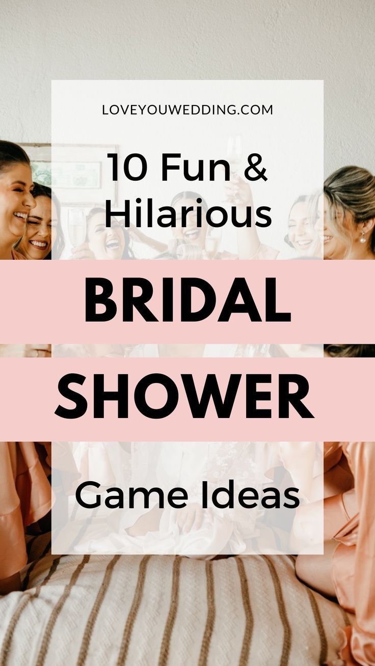 two women in robes sitting on a bed with the words 10 fun and hilarious bridal shower game ideas