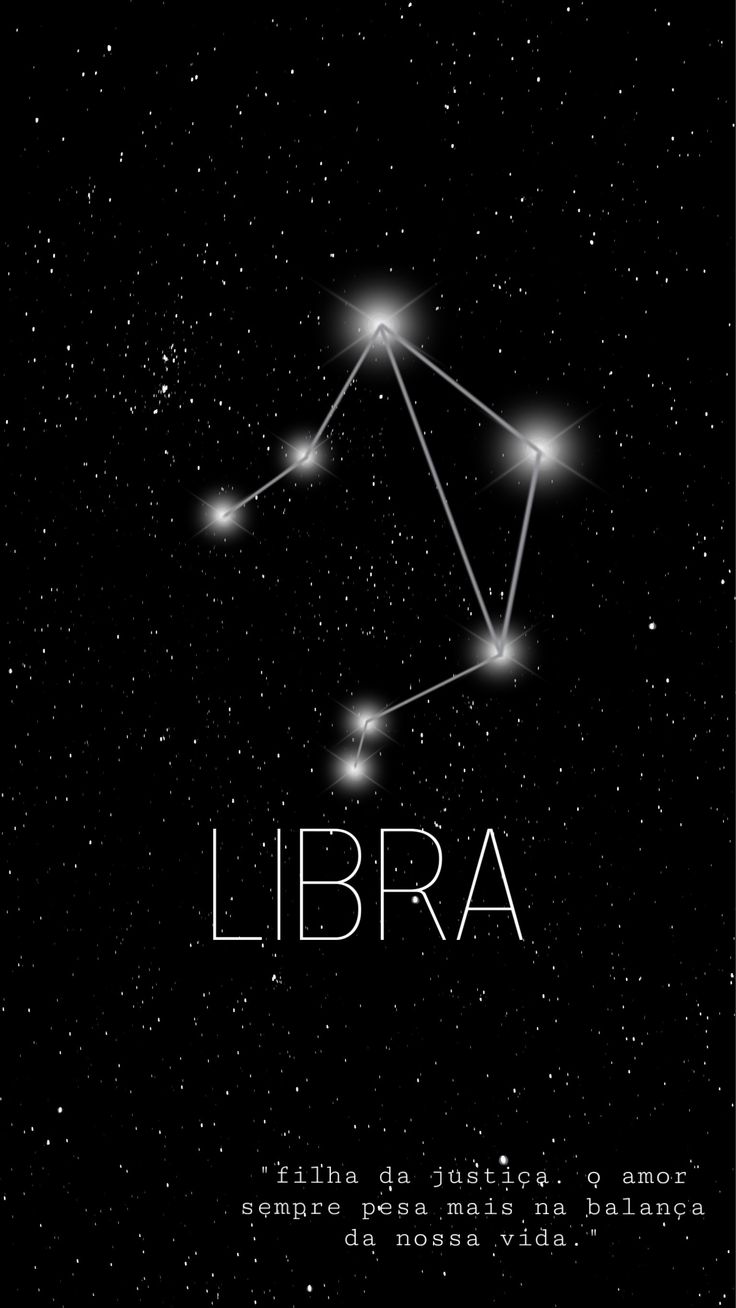 the zodiac sign libra in the night sky