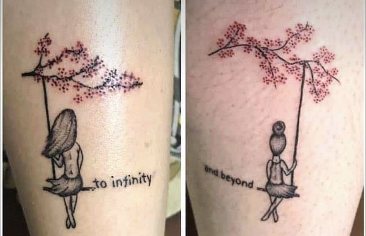 Forever Connected Tattoo, 4 Best Friend Tattoos Matching, Old Friends Tattoo, Infinity Tattoo Best Friends, Matching Twin Sister Tattoos, Cute Matching Best Friend Tattoos, Small Matching Tattoos For Best Friends Friendship, Fun Best Friend Tattoos, Ride Or Die Tattoo Friends