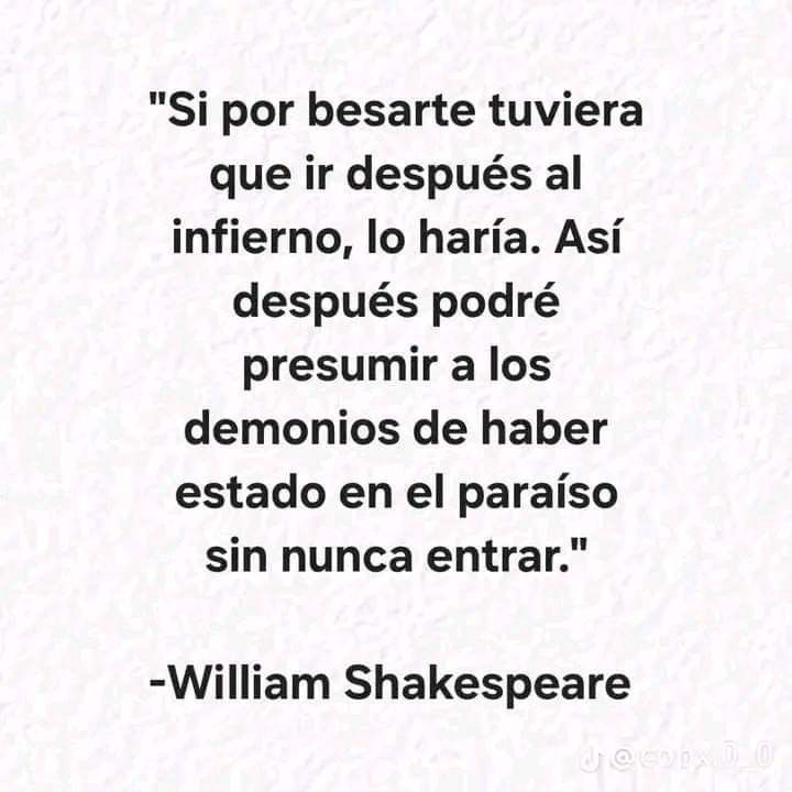 shakespeare quote about love in spanish