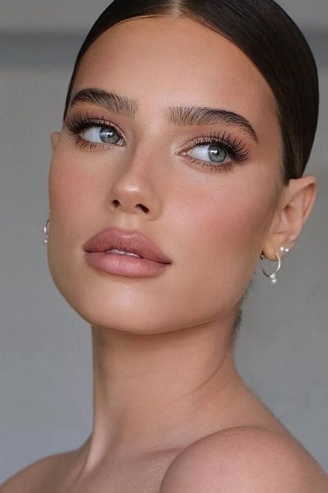 Soft Glam Wedding Makeup, Soft Glam Wedding, No Make Up Make Up Look, Gorgeous Wedding Makeup, Wedding Guest Makeup, Wedding Makeup Tutorial, Glam Wedding Makeup, Wedding Makeup For Brown Eyes, Soft Glam Makeup