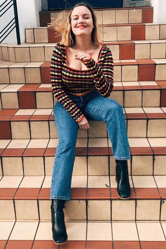 shopping for girls with large busts: ASOS Lotte wearing a striped top Larger Bust Outfits, Big Bust, Visual Merchandising, Large Bust, Who What Wear, Look Cool, Girls Shopping, Vintage Outfits, Shopping Outfit