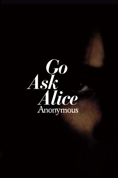 the cover art for go ask alice's anonymous album, which features an image of a