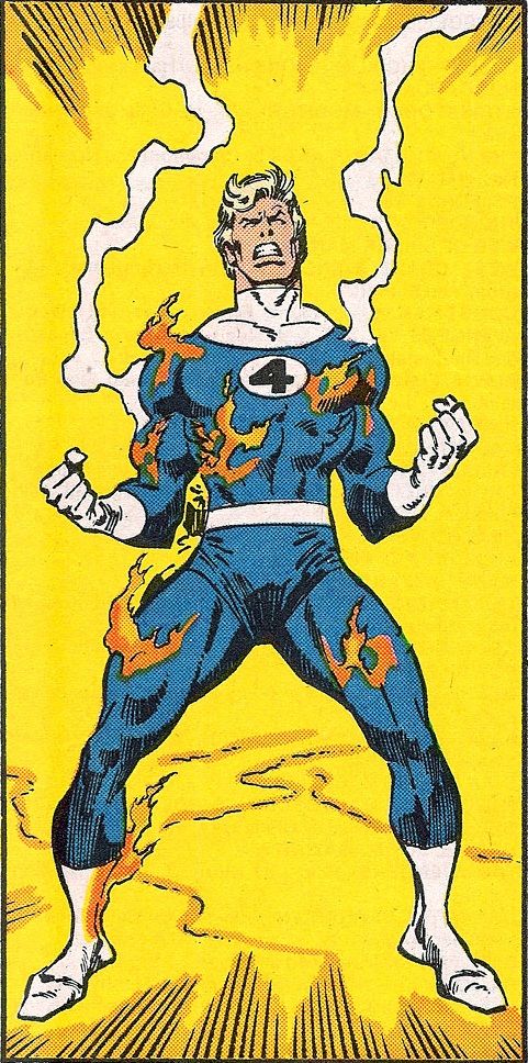 an image of the flash man from dc comics, with flames coming out of his chest