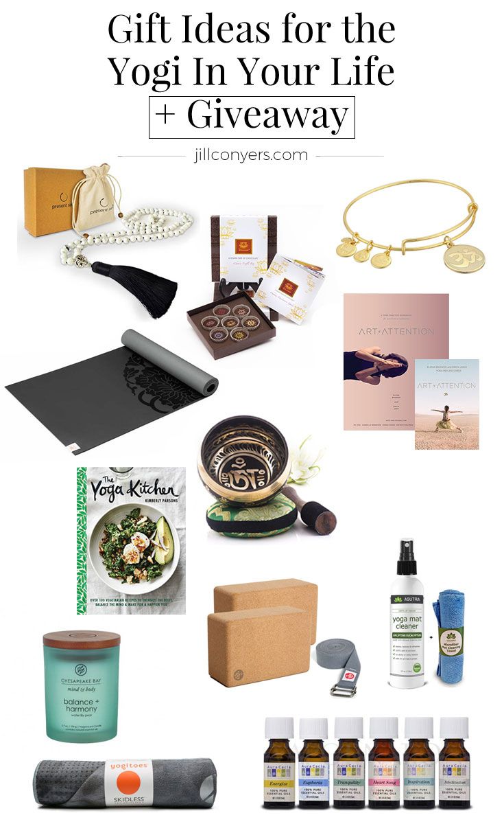 gift ideas for the yogi in your life + giveaway