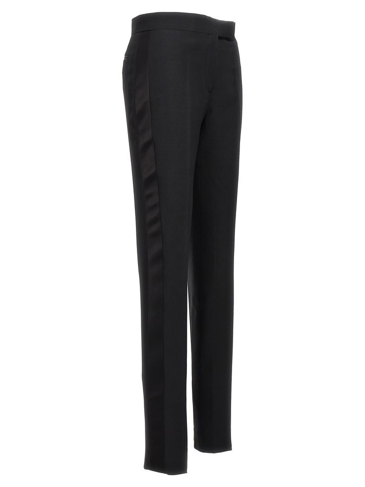 83% wool, 17% silk Tom Ford Tuxedo, Tuxedo Pants, Sweatpants Shorts, Blazer Vest, Knitwear Tops, Short Leggings, T-shirt Polos, Lace Boots, Trouser Jeans