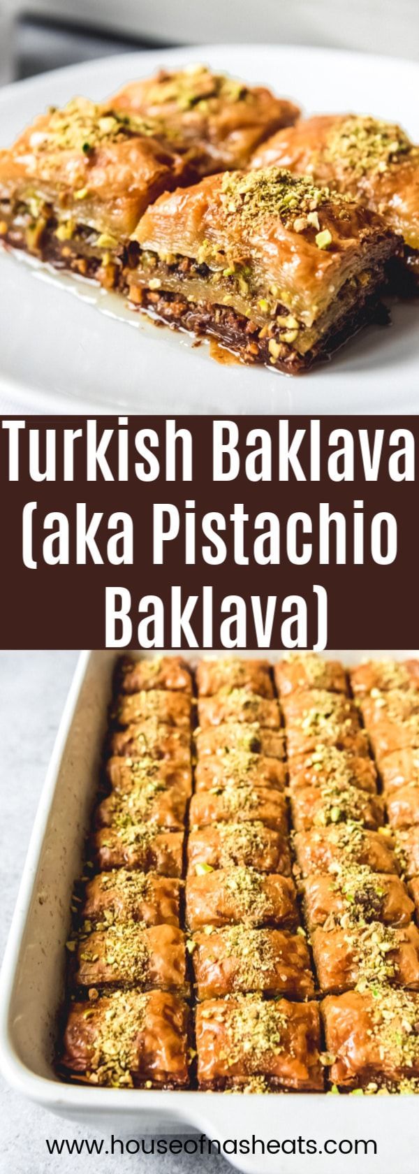 turkish baka pistachio baklaa is an appetizer that's ready to be eaten