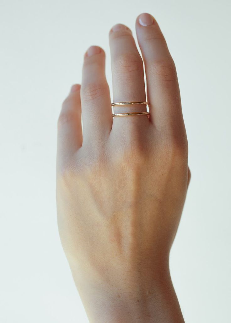 PRE-ORDER--We're making this ring even better! Your order will ship in 3 weeks. Keep it simple with this versatile ring. Wear it as a midi ring, or a standard ring. Also reversible, you can twist the "V" around to the back and show just two delicate stacked bands, as shown in the last image. Choose solid bronze or ster Adjustable 14k Gold Minimalist Bypass Ring, Minimalist Hammered 14k Gold Stackable Rings, Simple Hammered 14k Gold Rings, Adjustable Rose Gold Minimalist Band, Simple Hammered Ring Jewelry, Minimalist Adjustable 14k Gold Bypass Ring, Adjustable Minimalist Rose Gold Band, Simple Stackable Open Band Rings, Everyday Stackable Double Band Jewelry