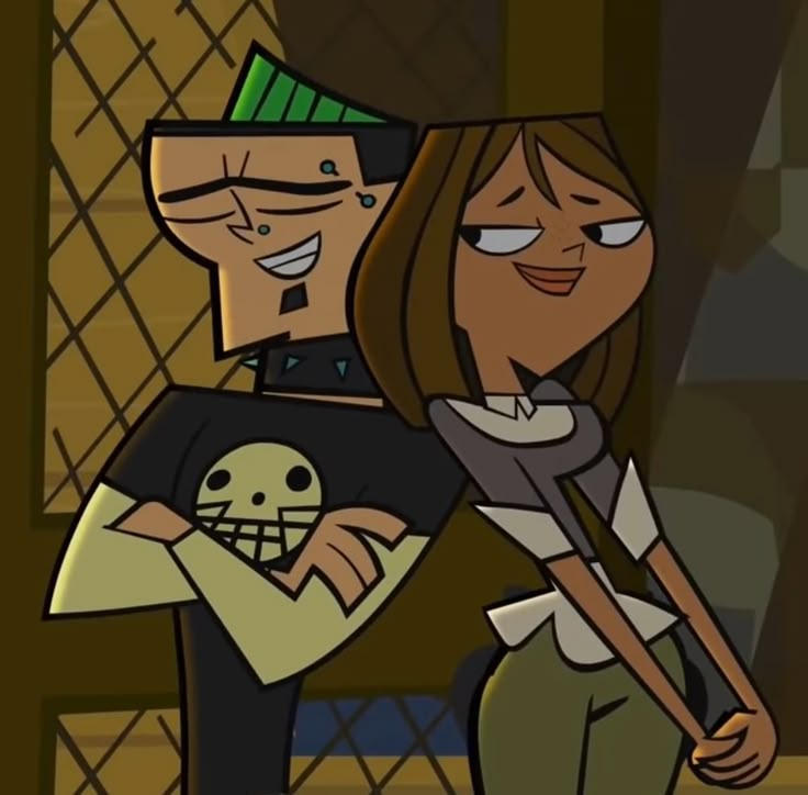 a cartoon character is holding a skeleton in his arms