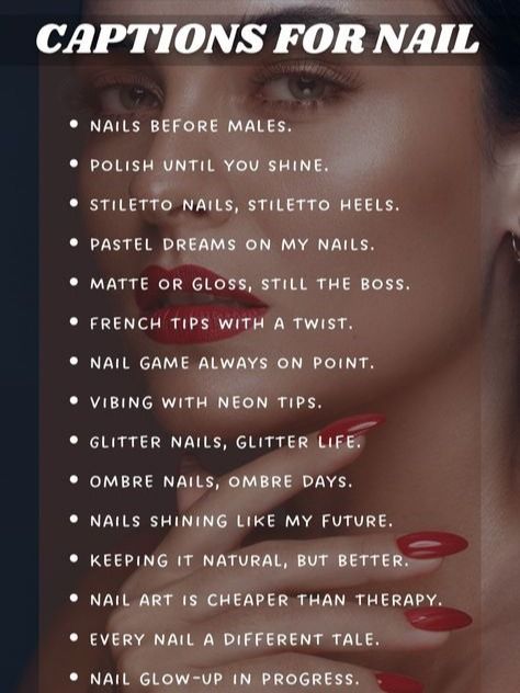 Nail Promotions Ideas, Nail Tech Notes, Nail Tech Quotes, Instagram Business, Nail Designs Spring, Nail Games, Cool Nail Designs, Stiletto Nails, Ombre Nails