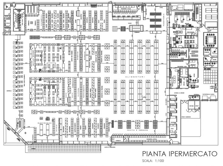 the floor plan for an office building, with several floors and two elevators on each side