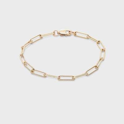 Paperclip Chain Bracelet – The Clear Cut Trendy Gold Jewelry, Fine Jewelry Collection, Everyday Luxuries, Paper Clip, Cute Jewelry, Chain Lengths, Chain Length, Chain Bracelet, Diy Jewelry