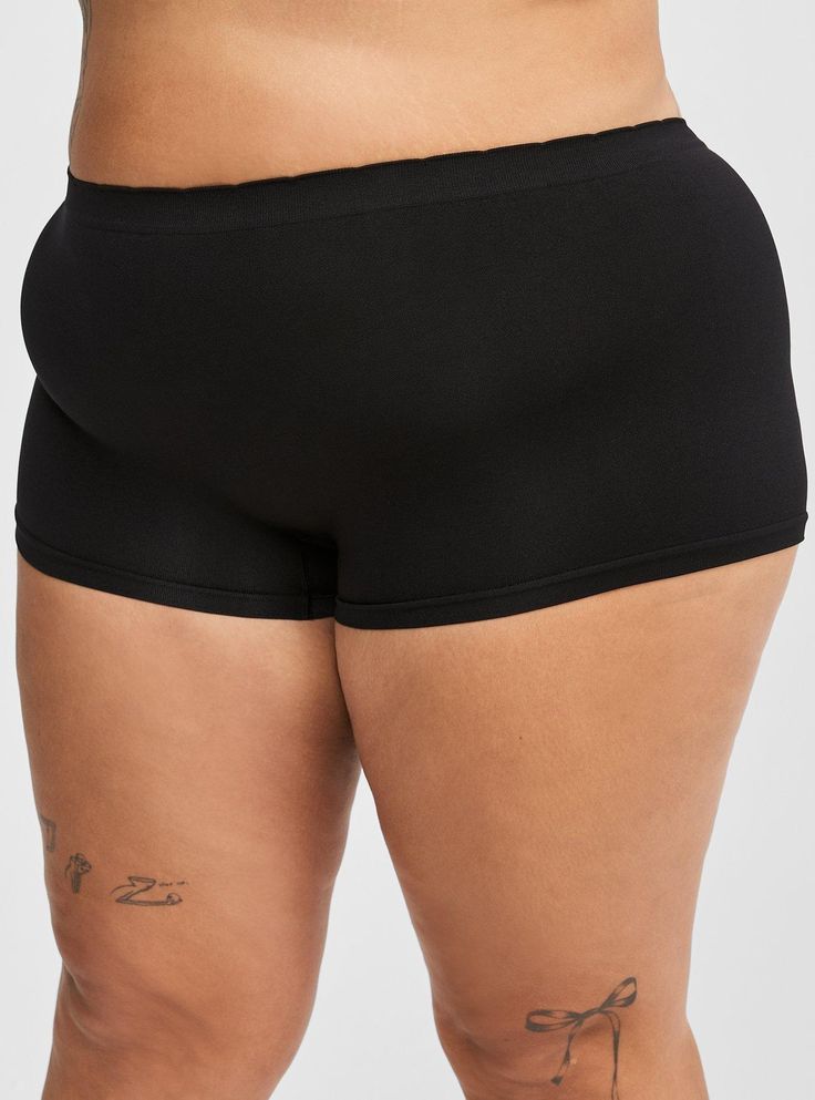 FIT Mid-rise. Medium coverage. MATERIALS + CARE Microfiber. 95% nylon, 5% spandex. Machine wash cold. Dry flat. Imported. DETAILS Scalloped elastic waistband. . 'Creep it real' graphic. The best plus size women's seamless smooth mid-rise boyshort panty panties in creep it real made of seamless. Torrid is your destination for cozy fall and winter clothes to keep you warm and comfortable. Stretch Black Boxer Briefs With Built-in Shorts, Black Stretch Boxer Briefs With Built-in Shorts, Black Seamless Short Length Boxer Briefs, Compression Seamless Solid Color Shorts, Elastic Seamless Biker Shorts, Elastic Seamless Solid Color Biker Shorts, Seamless Elastic Biker Shorts, Black Stretch Elastane Shorts, Solid Seamless Elastane Shorts