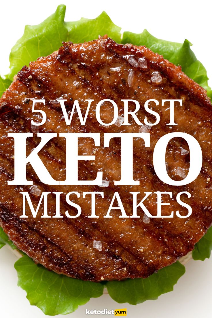 If you're trying to lose weight on the keto or ketogenic diet make sure you avoid these common mistakes. Avoiding these 5 common mistakes will help you stick to your low-carb diet and burn fat fast. Keto Quiche, Breakfast Low Carb, Keto Pancakes, Ketogenic Diet Meal Plan, Best Keto Diet, Best Diet Plan, Low Fat Diets, Diet Vegetarian, Diets For Beginners