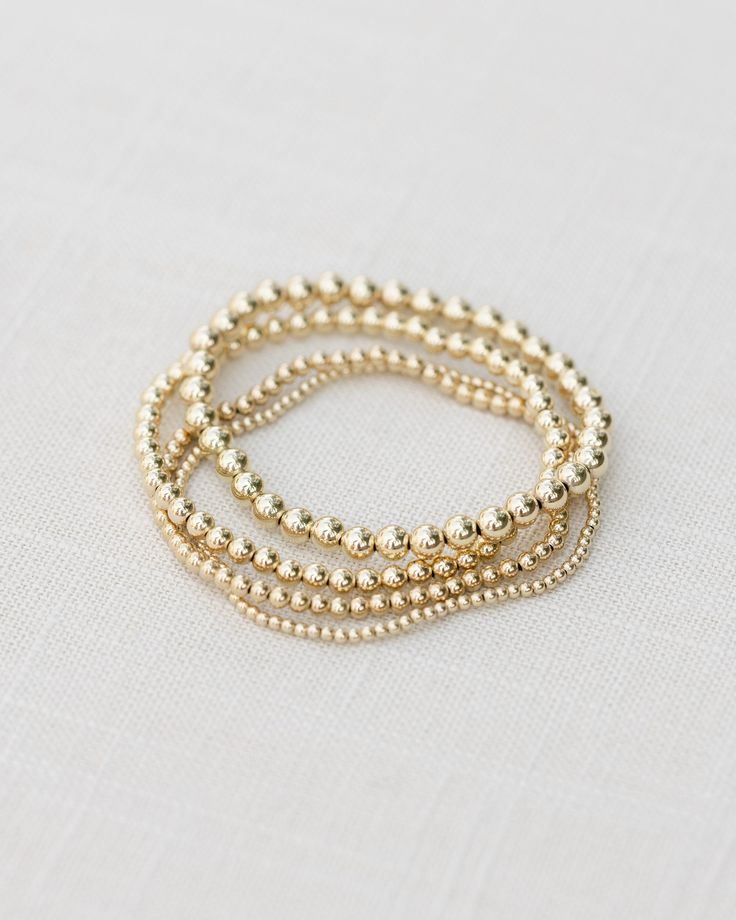 2mm goldie - gold filled beads 3mm goldie - gold filled beads 4mm goldie - gold filled beads 5mm goldie - gold filled beads Gold Beaded Bracelets With Tiny Beads For Everyday, Everyday Tiny Beads Gold Bracelets, Everyday Gold Beaded Bracelets With Tiny Beads, Dainty Gold-plated Bracelet With Round Beads, Everyday 14k Gold Filled Bracelet With Round Beads, Everyday 14k Yellow Gold Beaded Bracelets, Gold Stackable Beaded Bracelets With Round Beads, Classic Gold Rondelle Beaded Bracelets, Yellow Gold Bracelet With Tiny Beads For Everyday