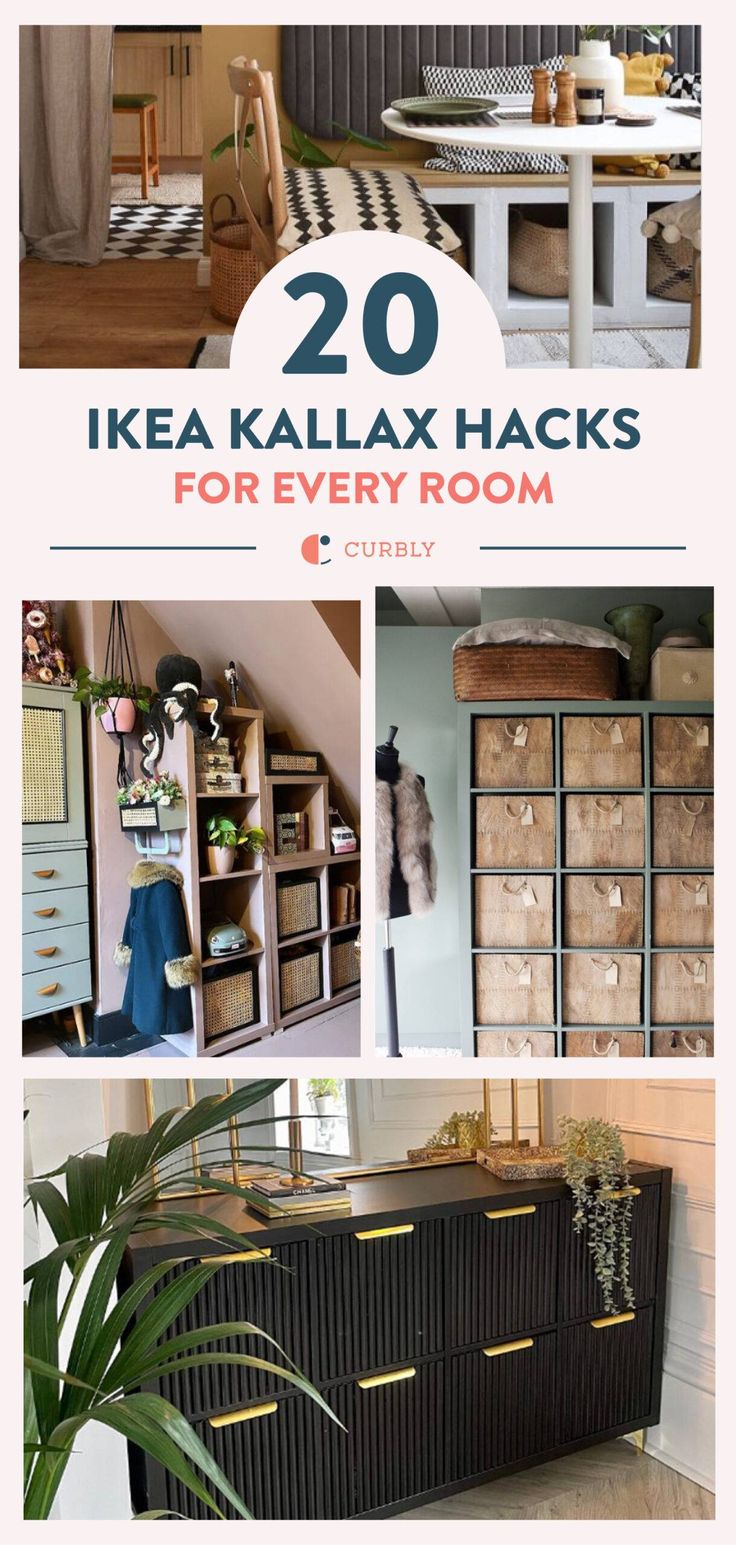 the top 20 ikea kallax hacks for every room in your house