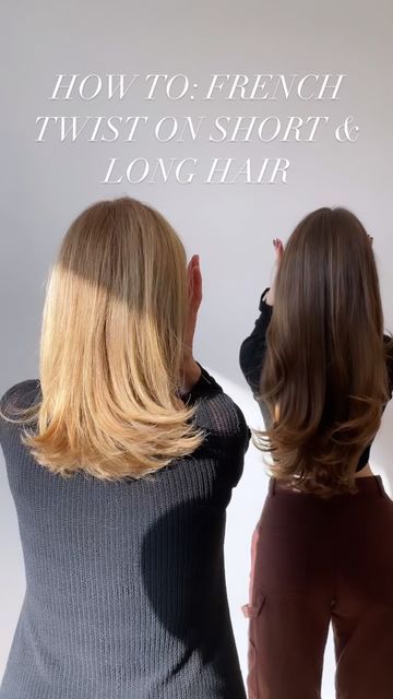 TONI ROSE on Instagram: "French twist hack on short and long hair🧚 with our large and XL dreamy claw clips. Tag a friend who should try this! Like and follow @tonirose.co for more🤍 . . . #hairstyles #clawclip #hairstyling #hairaccessories #tonirose #hairstyleideas #hairclaw #longhairstyles #winterhair #winterhairstyles #hairclips #smallbuisness #canadiansmallbusiness #thickhair" Hairclip Hairstyles Short Hair, Hairstyles Clawclip, French Twist Short Hair, Flat Hair, Hair Essentials, French Twist, Claw Clips, Winter Hairstyles, Twist Hairstyles