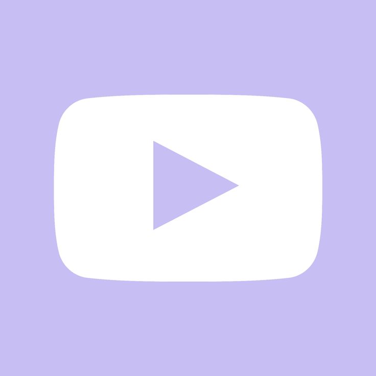 a white play button on a purple background