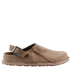 #LLBean: Women's Birkenstock Lutry 365 Clogs, Suede Neutral Heels, Women's Casual Shoes, Women's Footwear, Ll Bean, Casual Shoes Women, Soft Suede, L L Bean, Strap Heels, Women's Casual