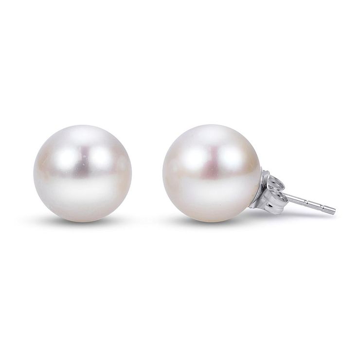 Imperial Pearls 14K 9-9.5mm Cultured Freshwater Pearl Stud Earrings Perfect finishing touches start with the always-appropriate glow of these pearl studs.  Design Information       Cultured freshwater pearl forms each stud earring Classic Round Pearl Earrings For Anniversary, Classic Pearl Earrings For Anniversary, Classic Pearl White Pearl Earrings With Round Beads, Classic Round Pearl Earrings With Prong Setting, Classic White Pearl Earrings With Round Beads, Formal White Pearl Round Bead Earrings, White Round Bead Pearl Earrings For Formal Occasions, Classic Round Akoya Pearl Earrings, Classic White Round Cut Pearl Earrings