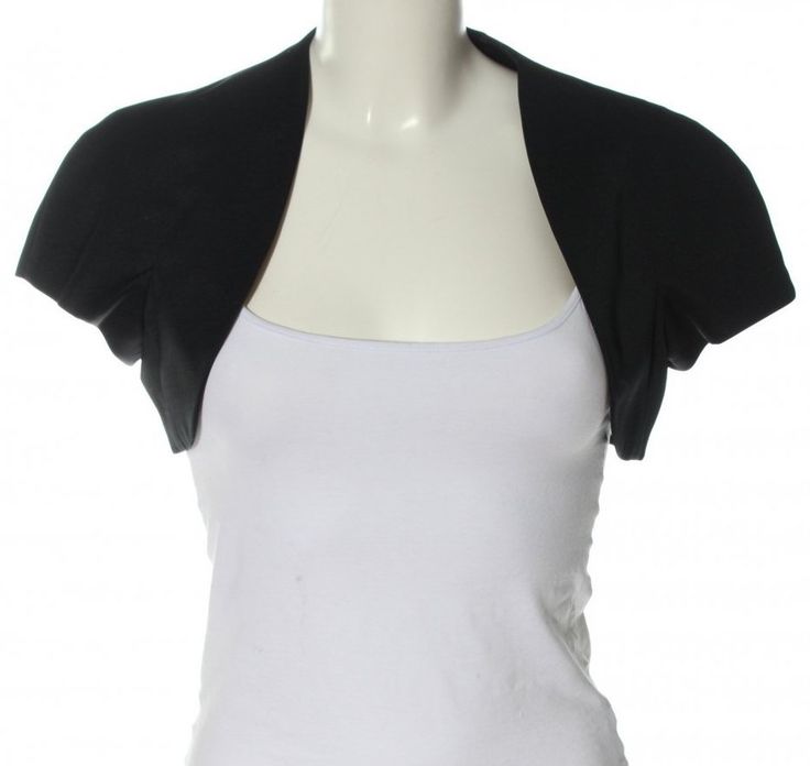 Paule Ka Black Cropped Shrug Black short sleeve bolero jacket Purchase Worn by the Countess of Wessex on:17 October 201413 June 201617 September 2022 Short Sleeve Shrug, Short Sleeve Bolero, Black Bolero, Fashion Infographic, 2000s Clothing, Sleeve Bolero, Black Shrug, Cropped Shrug, Dr Closet