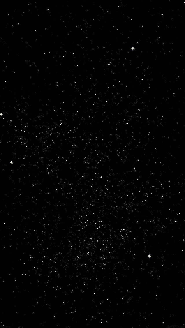 the night sky is filled with stars and small white dots on it's black background