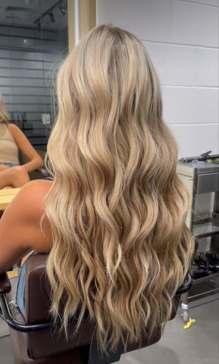 Blonde Hair Goals, Blonde Lowlights, Perfect Blonde Hair, Bright Blonde Hair, Rambut Brunette, Summer Blonde Hair, Dyed Blonde Hair, Dirty Blonde Hair, Honey Blonde Hair