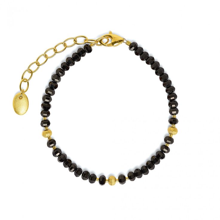 Lampa Spinel Bracelet-Jewelry-Bernd Wolf-Sorrel Sky Gallery Modern Gold-tone Round Bracelets, Luxury Silver Plated Bracelets, Elegant Gold Jewelry With Gold Beads, Adjustable Yellow Gold-plated Crystal Bracelet, 14k Gold Bracelet With Gold Beads As Gift, Luxury Brass Bracelets With Polished Finish, Elegant Brass Bracelet With Polished Finish, Elegant Brass Bracelets With Polished Finish, Classic Gold Bracelet In Brass