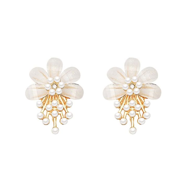 PRICES MAY VARY. ♥MATERIALS♥ S925 Post Pin. Nickel free, lead free. Shell Pearl. ♥SIZE & STYLE♥The Shell Pearl Flower Earrings Height:24mm(0.94in), Earrings Width:17.5mm(0.68in). Please kindly refer to the product image. ♥MADE WITH LOVE♥ Celebrate the special woman in your life! This unique and heartfelt fashionable product is beautifully packaged and ready for gift giving. Our jewelry makes a sentimental surprise and a great gift for birthdays, anniversaries, Mother's Day or wedding celebration White Dangle Clip-on Earrings For Party, White Flower-shaped Earrings For Party, White Flower-shaped Party Earrings, White Drop Flower Earrings For Party, White Flower Drop Earrings For Parties, Party Earrings For Mother's Day, White Jewelry With Flower Decoration For Party, Elegant White Clip-on Earrings For Party, White Flower Decorated Earrings For Parties