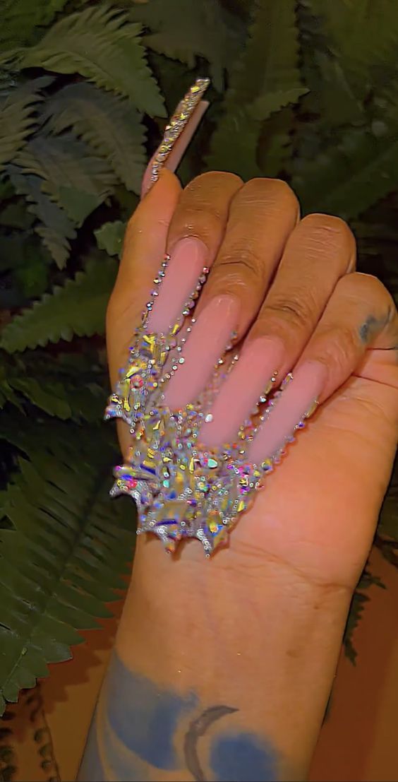 #follow #acrylicnails #nailstagram #longnails #nails #beautyblog #blogging #blogger #blog Acrylic Nail Summer, Design Acrylics, Acrylic Nails For Summer, Acrylic Nails Pretty, Acrylic Toe Nails, Punk Nails, Colored Acrylic Nails, French Tip Acrylic Nails, Short Square Acrylic Nails