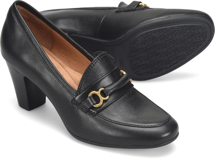 With glove-soft leathers, refined hardware and the perfect heel height, our Leona is a new S�fft office-to-occasion favorite. Elegant Heels With 4-inch Heel For Work, Elegant 4-inch Heel Heels For Workwear, Elegant 4-inch Heels For Workwear, Elegant 4-inch Heels For Work, Elegant Leather Heels With Leather Lining, Modern Office Heels With Leather Lining, Elegant Sculpted Heel Heels For Workwear, Elegant Heels With Padded Heel For Business Casual, Elegant Sculpted Heel Heels For Work