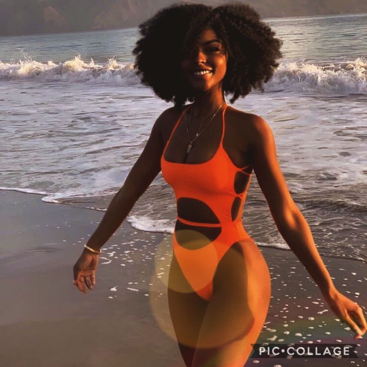 Monokini Outfit, Poc Women, Fashion Swimsuit, Beachwear Swimwear, Orange Swimsuit, Negroni, Body Inspiration, Women Art, Swim Suits